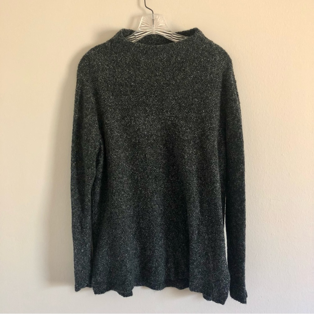 Old Navy Dark Gray Mock Neck Sweater